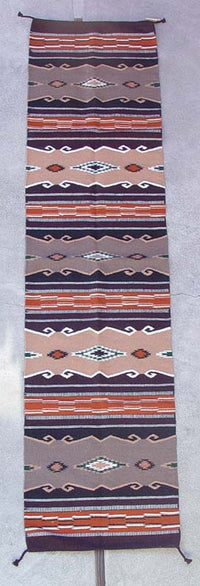 Southwest Area Rug Runner 2 1/2' x 10'