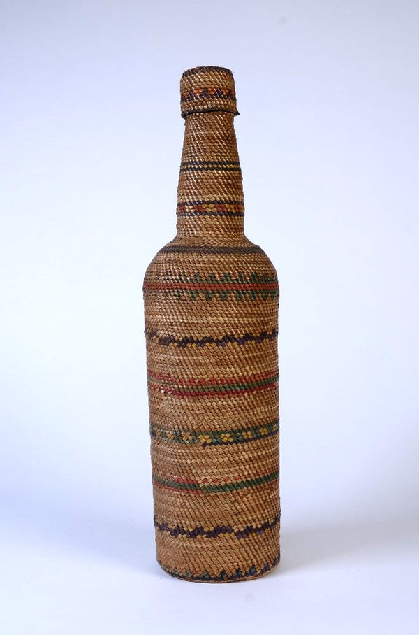 Large Makah/Nootka Bottle Basket