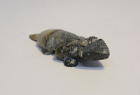 Zuni Fetish by Nelson Yatsattie - Horned Toad Lizard of Picasso Marble