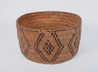Antique Salish Rounded Basket; Thompson River