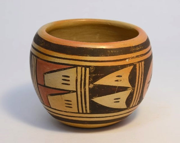 Hopi Pueblo Polychrome Pottery Jar