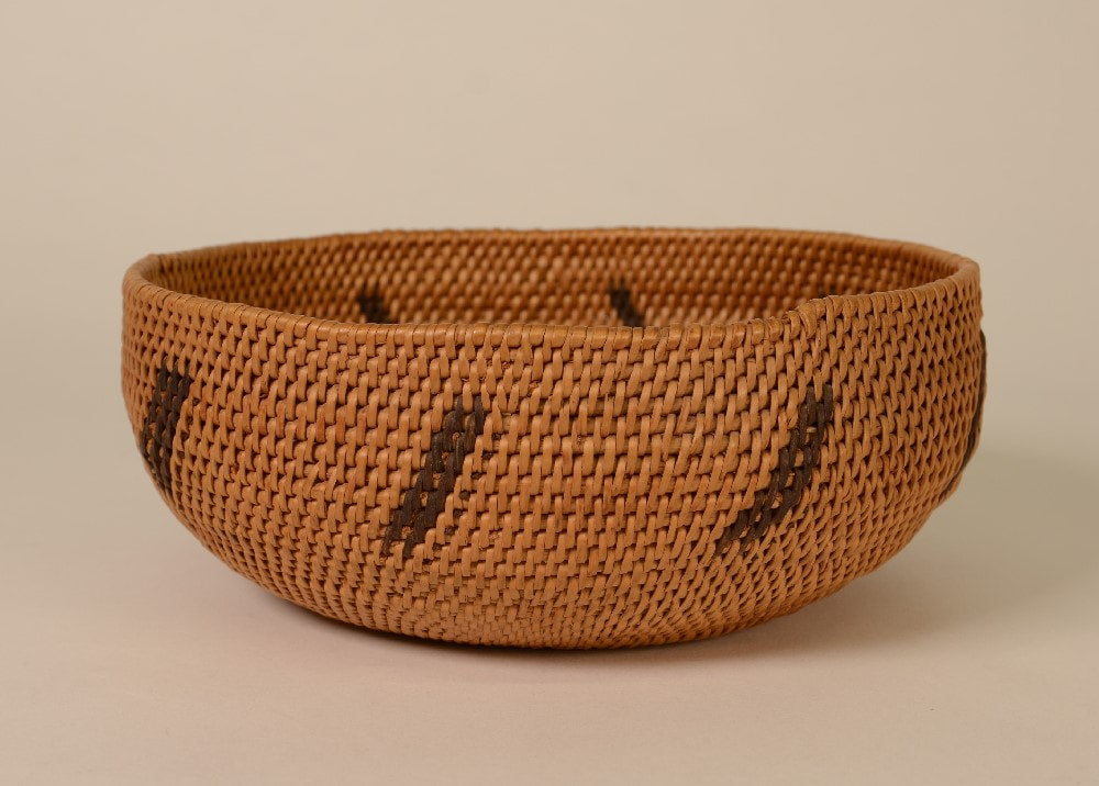 Paiute basketry bowl