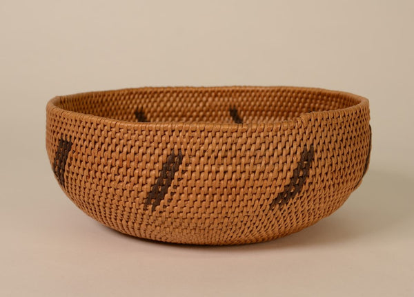 Paiute basketry bowl
