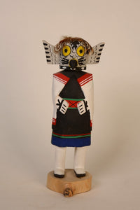 Hopi Pueblo Owl Mongwa Kachina Doll