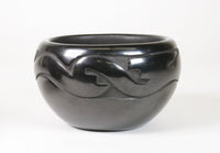 Santa Clara Pueblo Carved Blackware By Grace Medicine Flower