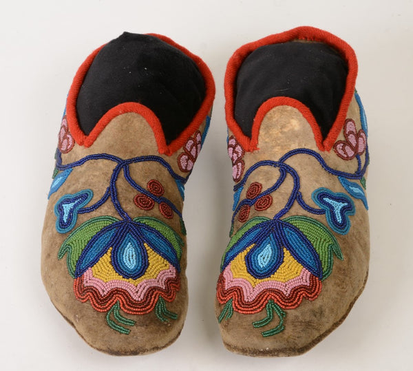Early Ojibwa Moccasins