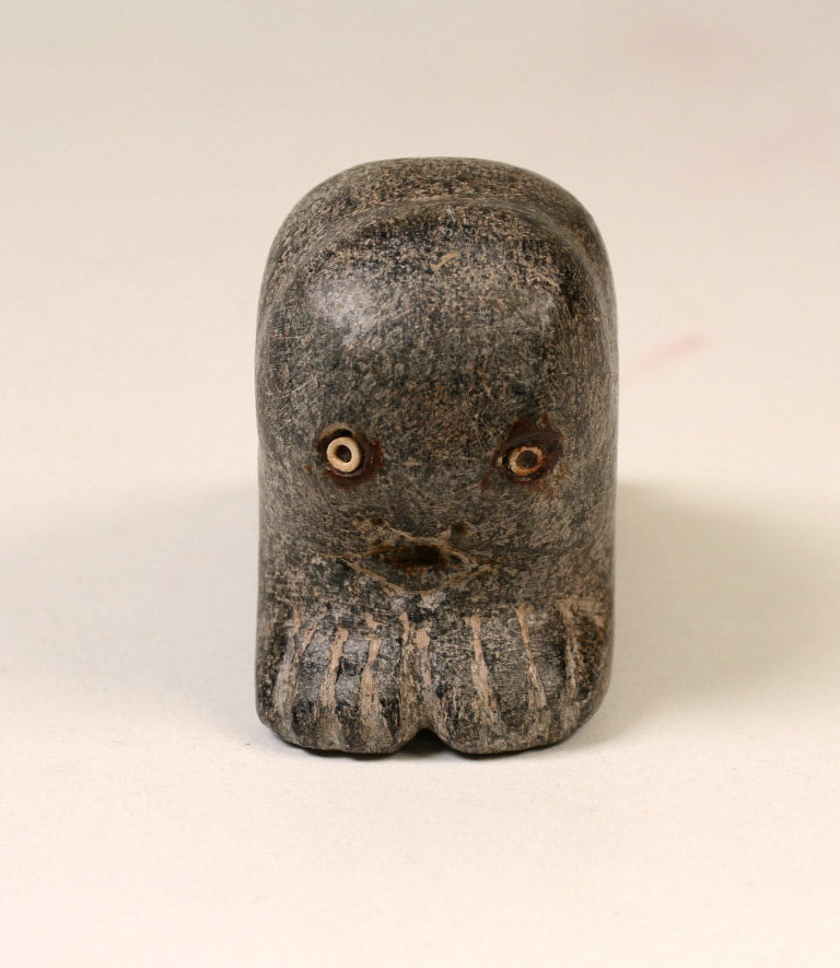 Inuit Seal Transformation Fetish with Inset Eyes