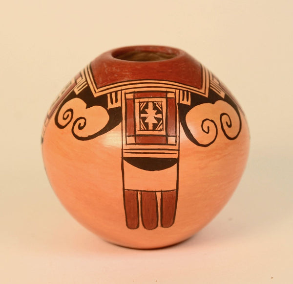 Hopi Pueblo Pottery Seed Jar By Vernida Polacca