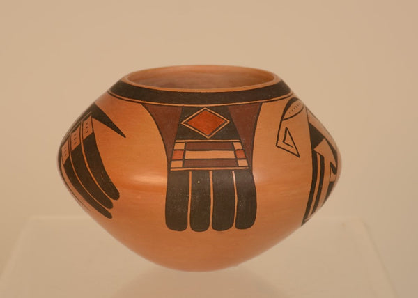 Hopi Pueblo Pottery Bowl By Karen Abeita