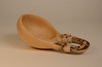 Hopi Pottery Ladle with uncommon handle grips by Laura Dashee