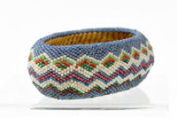 An Early and Fine Paiute Beaded "Boat" Basket