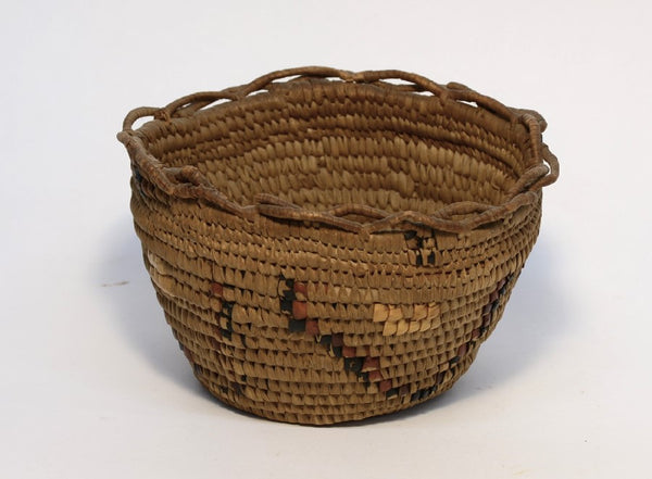 Western Washington, Puget Sound Salish Coiled Basket