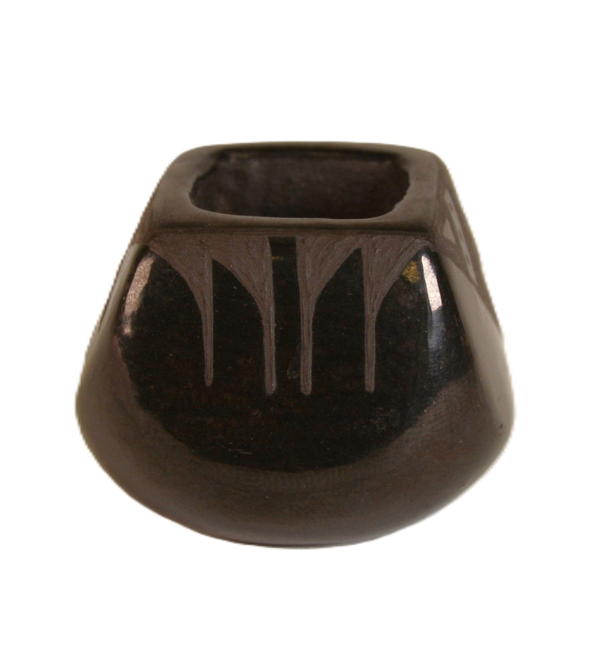 Santa Clara Pueblo Miniature Pottery Jar By Sylvia