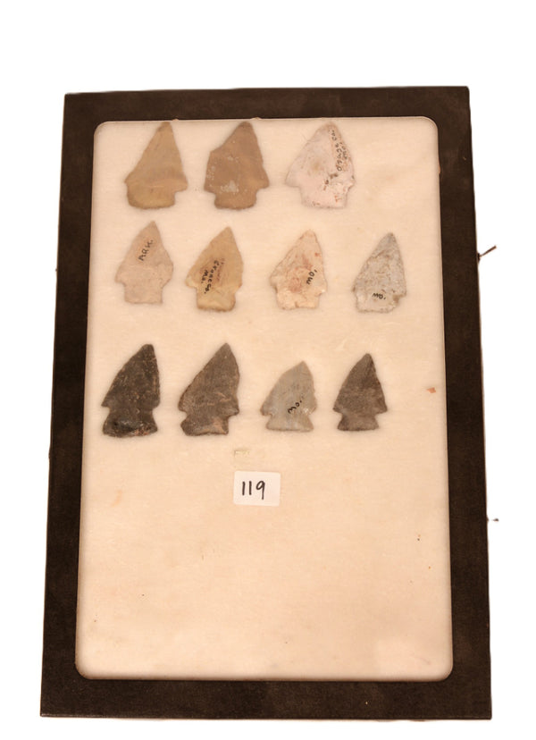 Missouri Arkansas Cody Knife Type 11 Arrowhead Points
